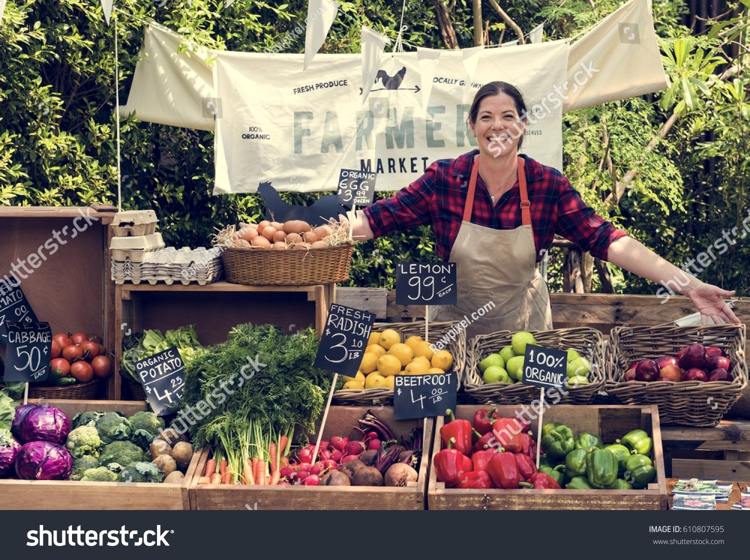 Kundin gute Bewertung Bauernmarkt